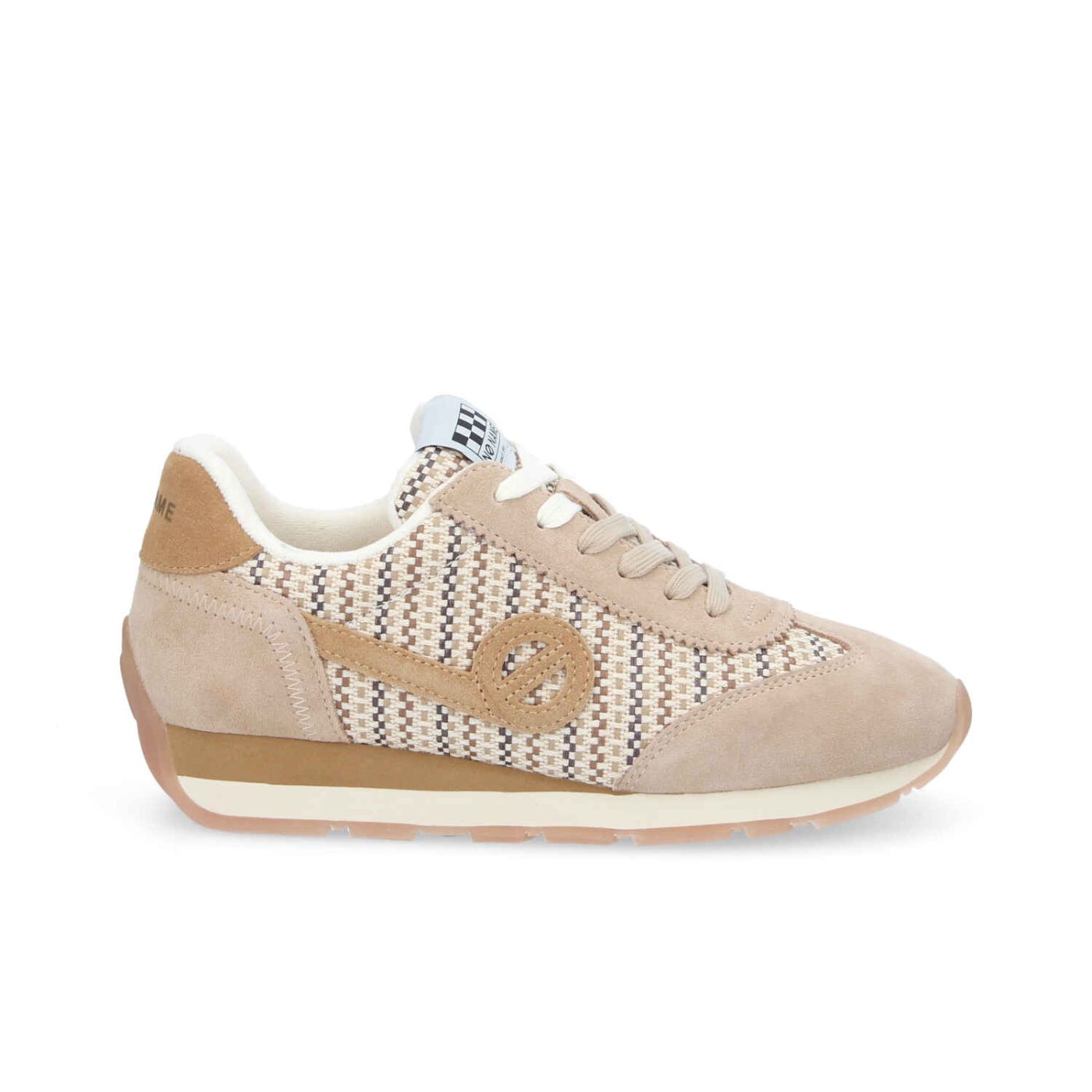 CITY RUN JOGGER W - GRASS/SUEDE - NOCCIOLA/NUDE